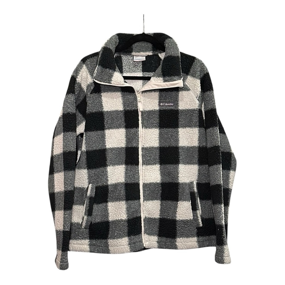 Columbia Women's Checkered Teddy‎ Jacket